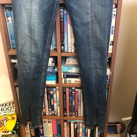 Rag & Bone Yuki Bond Bar Split Hem Skinny Jean Sz 26 - Picture 3 of 10